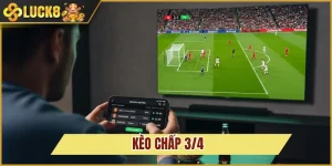 kèo chấp 3/4